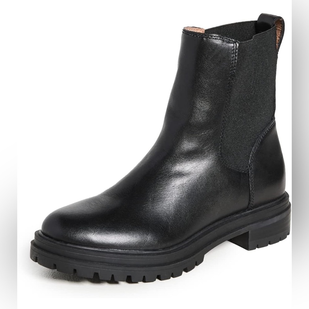 Madewell Women's The Bradley Chelsea Lugsole Boots NWT
